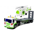 Transportér na batérie 1:16 s vrtuľníkom
